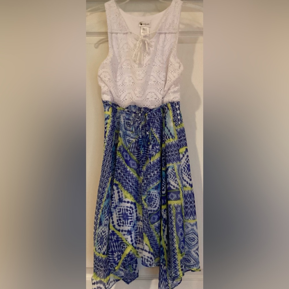 Emily West Hanky Hem Maxi Dress- Size 14
